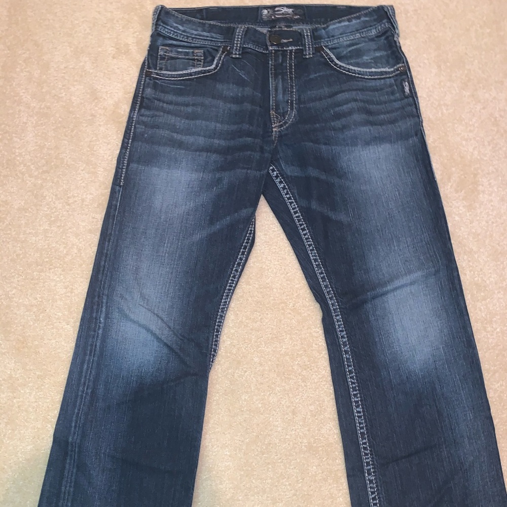 Silver jeans